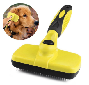 Compatible with Apple, Benepaw Premium Auto cabello limpio perro cepillo impermeable cómodo pequeño perro grande peine de aseo de mascotas herramientas gato encaja varios cabello